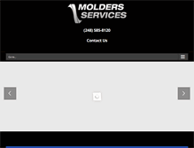 Tablet Screenshot of moldersservices.com